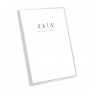 Cadre alu AEKTA - Argent Mat - Pour format A3 (29,7x42cm)