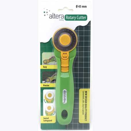 Cutter rotatif 45mm - 1 lame droite incl.