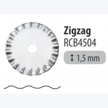 Lame 45mm ZigZag- Pack 1 pièce
