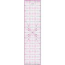 Régle de couture (quilt/patchwork) 15x60cm - ROSE