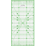 Régle de couture (quilt/patchwork) 15x30cm - VERT